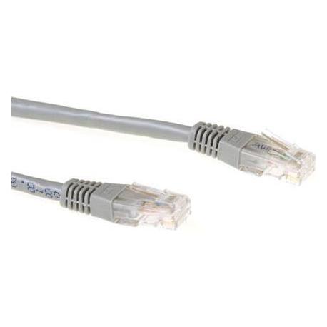ACT UTP CAT6A 5m 5m Cat6a U/UTP (UTP) Grau Netzwerkkabel (U/UTP, CAT6a, 5 m) (IB3405)