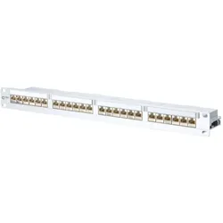 Metz Connect 130856-E 1U 24-Port Zubehör Netzwerk, Server Zubehör, Weiss