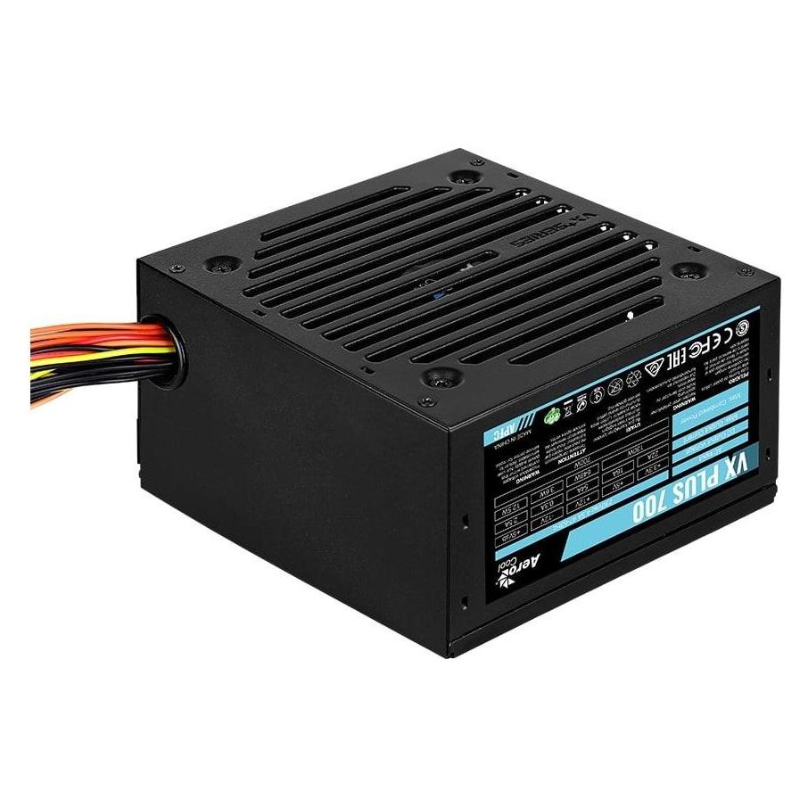 AeroCool VX PLUS 700 Netzteil 700 W 20+4 pin ATX ATX Schwarz (700 W) (AEROPGSVX-700PLUS-80)