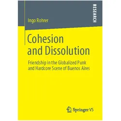 Cohesion and Dissolution, Fachbücher von Ingo Rohrer
