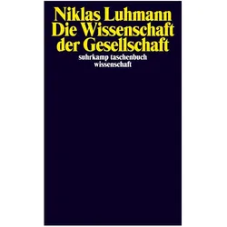 Die Wissenschaft der Gesellschaft, Fachbücher von Niklas Luhmann