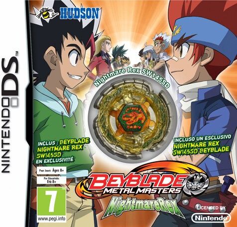Hudson - BEYBLADE METAL MASTERS: NIGHTMARE REX + TROTTOLA - Preis vom 09.10.2026 07:28:09 h