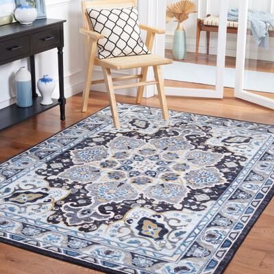 SAFAVIEH Riviera Machine Washable Slip Resistant Harriette Oriental Rug