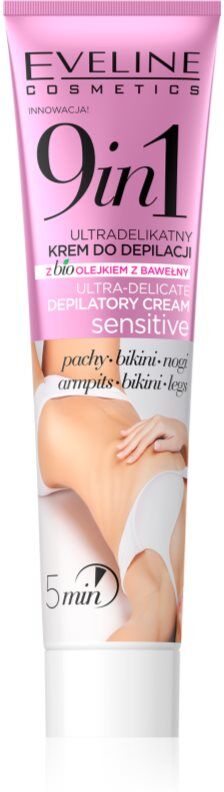 Eveline Cosmetics Sensitive crème dépilatoire pour peaux sensibles 125 ml