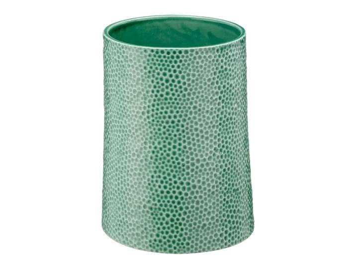 Vase Roches, Atelier Pfister, türkis, Keramik