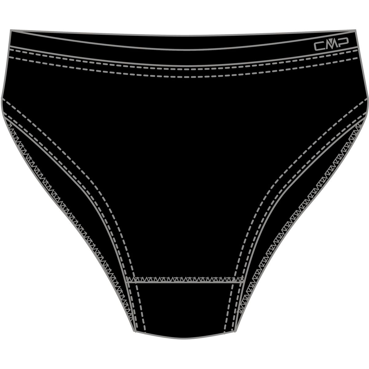 CMP Woman Underwear Slip nero (U901) 34 3Y92446-U901-34