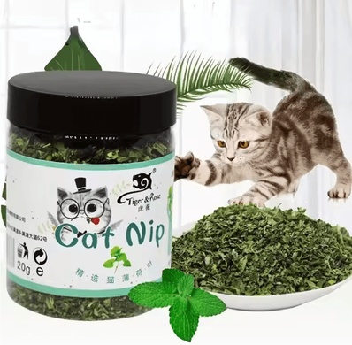 Inspire Picks Organic Natural Catnip Toy Mint Flavored Interactive Cat Entertainment Toy 20g