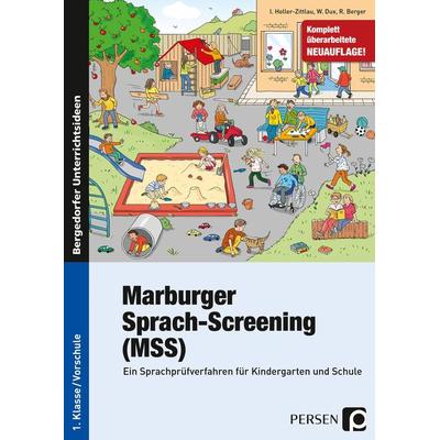Marburger Sprach-Screening (MSS), Set von I. Holler-Zittlau,W. Dux,R. Berger, Persen Verlag in der AAP Lehrerwelt GmbH, 978-3-403-20108-3