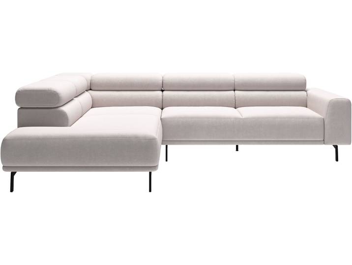 SCHÖNER WOHNEN-Kollektion Tossa, Modernes Design trifft smarte Funktione, Breite 273 cm Motorischer Sitzvorzug, Kopfteil-Funktion & Saugroboter-Höhe