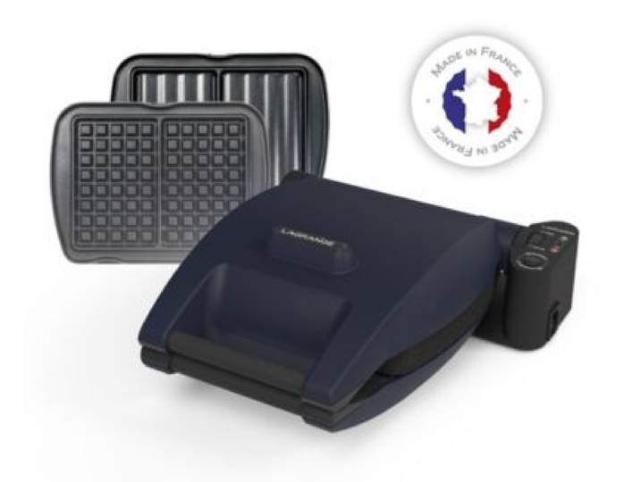 Lagrange - Gaufrier Premium Gaufres Bleu Abysse G + Cm