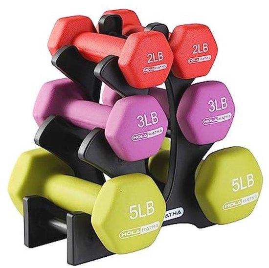 Famanu Handgewichtset 150 lbs - Neopren, Halterfrei, Ergonomisch