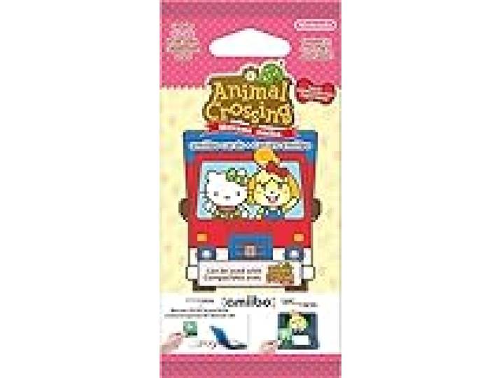 Animal Crossing : New Leaf - Welcome Pack Sanrio - Paquet de 6 Cartes