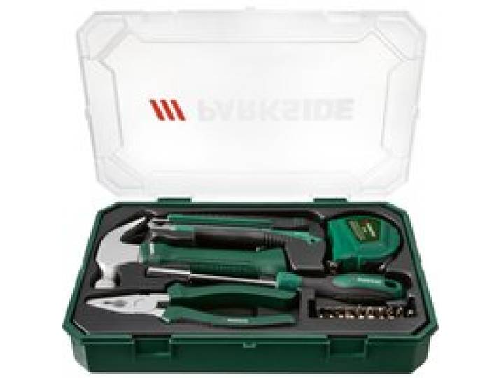 PARKSIDE® Set d'outils de bricolage, 25 pièces