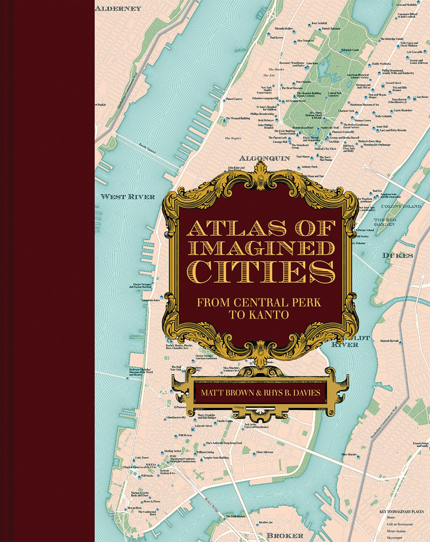 Matt Brown - Atlas of Imagined Cities: From Central Perk to Kanto (Atlases of the Imagination) - Preis vom 09.10.2026 07:28:09 h