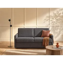 Schlafsofa 3-Sitzer - Liegefläche: 140 cm - Matratzenhöhe: 14 cm - Stoff - Grau - CALIFE