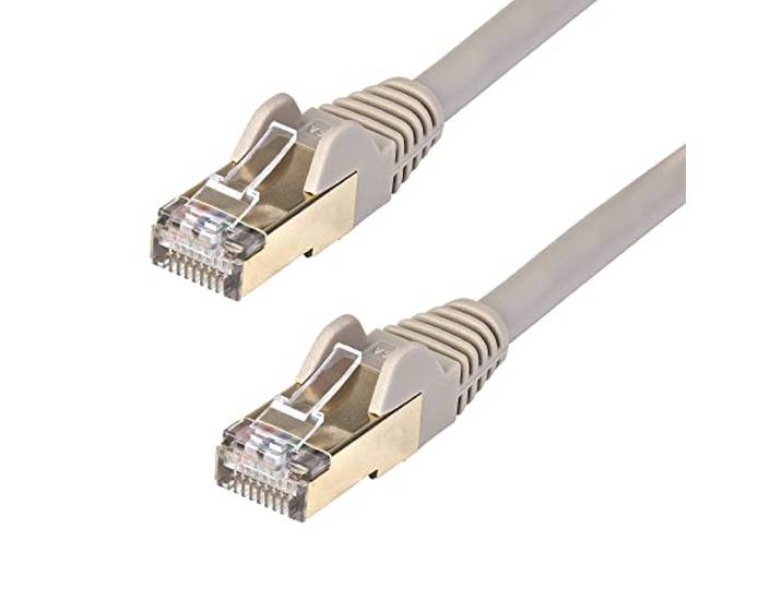 STARTECH 5M CAT6A ETHERNET KABEL GRIJS - AFGESCHERMDE KOPER DRAAD