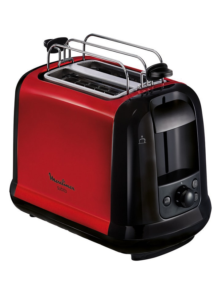 Moulinex Toaster "Subito" in Rot/ Schwarz - onesize