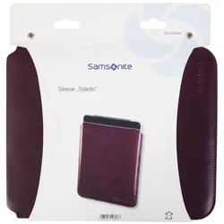 Samsonite Sleeve Toledo Leder Lila Tablet bis 10,5"