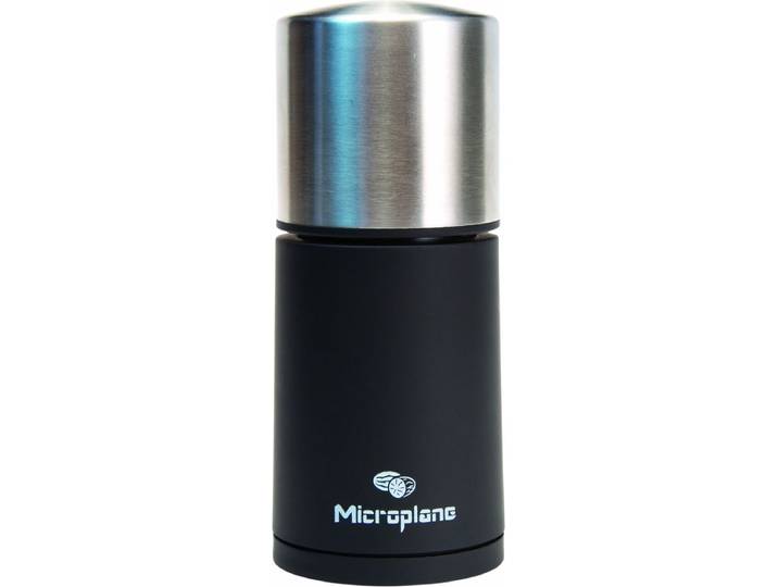 Microplane - 48960 Nootmuskaatmolen zwart/rvs