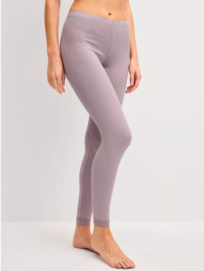 Calida - Lange Leggings, für Damen, Lila, Größe S