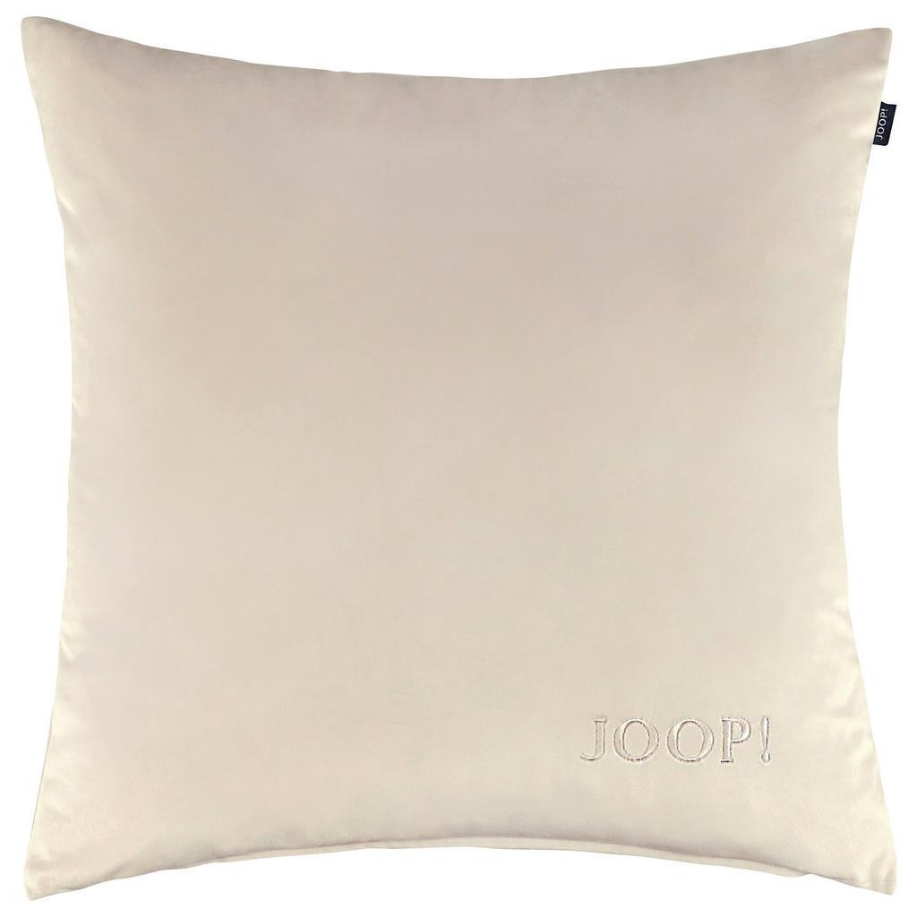 Joop! Kissenbezug , Creme, Naturfarben , Textil , Uni , 45x45 cm , hochwertige Qualität , Heimtextilien, Wohntextilien, Kissenbezug