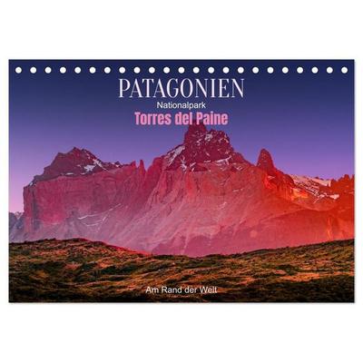 Patagonien, Torres del Paine Nationalpark: Am Rand der Welt (Tischkalender 2027 DIN A5 quer), CALVENDO Monatskalender