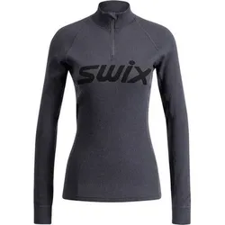 SWIX Funktionsunterhemd RaceX Merino Half Zip W, Größe L in Grau Grau