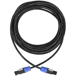 Sommer Cable MEAC-225-1000-SW Twinaxial Meridian Speakon - Speakon 10 Meter - Lautsprecherkabel