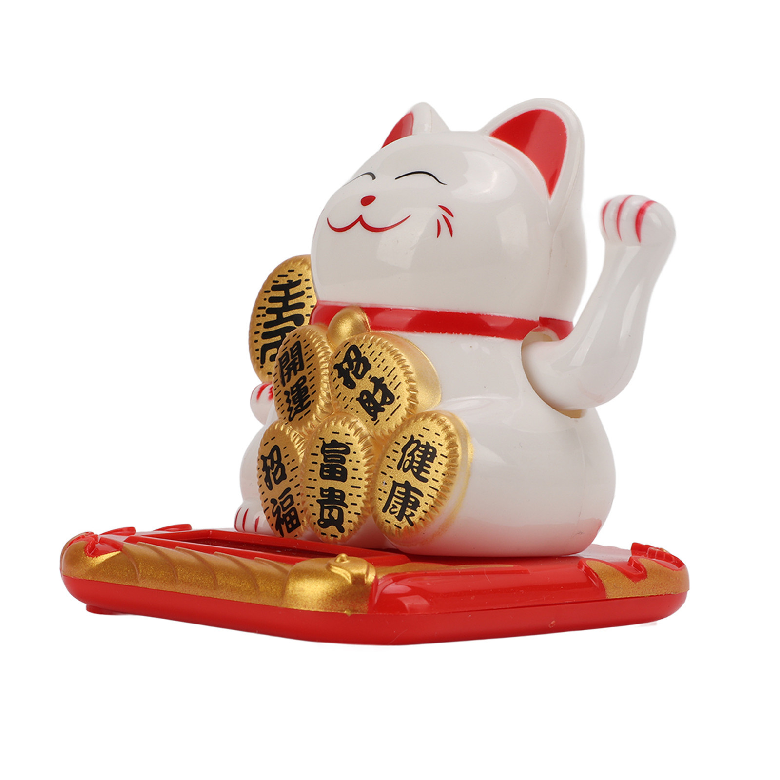 Maneki Neko Gelukskat met zwaaiende arm
