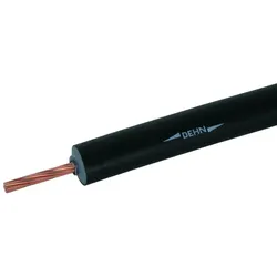 Dehn 819131 HVI-long-Leitung D 20mm schwarz Abgelängt: (beinhaltet 6000 mm Leitung) HVI LO 75 20 L... SW M HVILO7520LSWM
