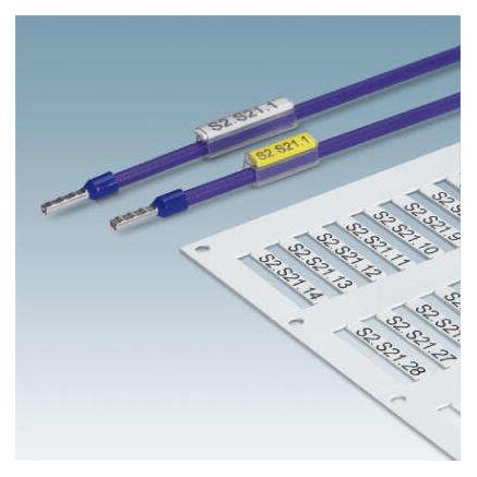 Phoenix Contact Phoenix US-WMT (18X4) - Kabelmarkierungen - Weiss - Polyvinylchlorid (PVC) - Deut (0828768)