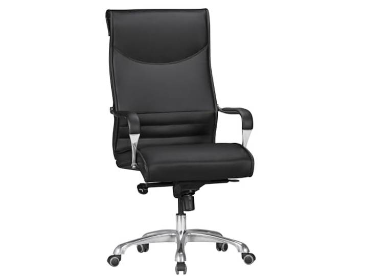 AMSTYLE Bürostuhl Bigboss Kunstleder Schwarz XXL, bis 150 kg
