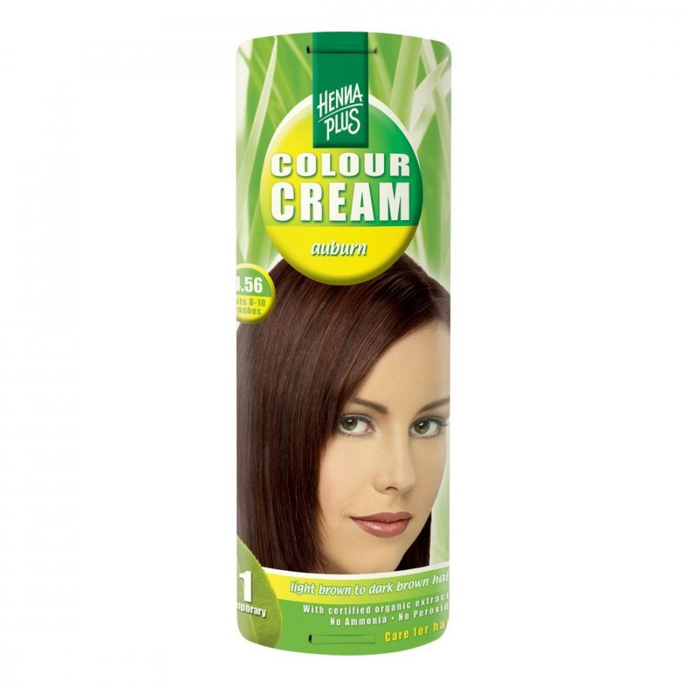 Frenchtop Natural Care Products B.V Hennaplus Colour Cream Auburn 4,56 00099257