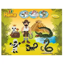 Hama Perlen Geschenkp. Abenteuer 4000 Stück