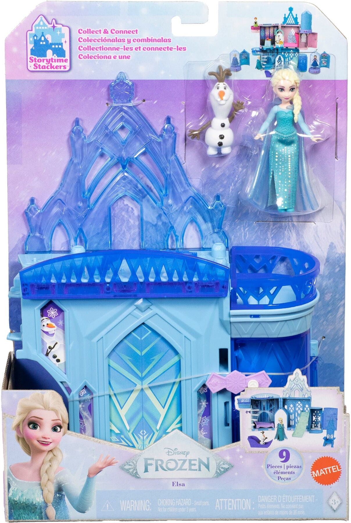 Frozen Storytime Stackers Elsa Snowy Surprises by Mattel for Ages 3 and Up