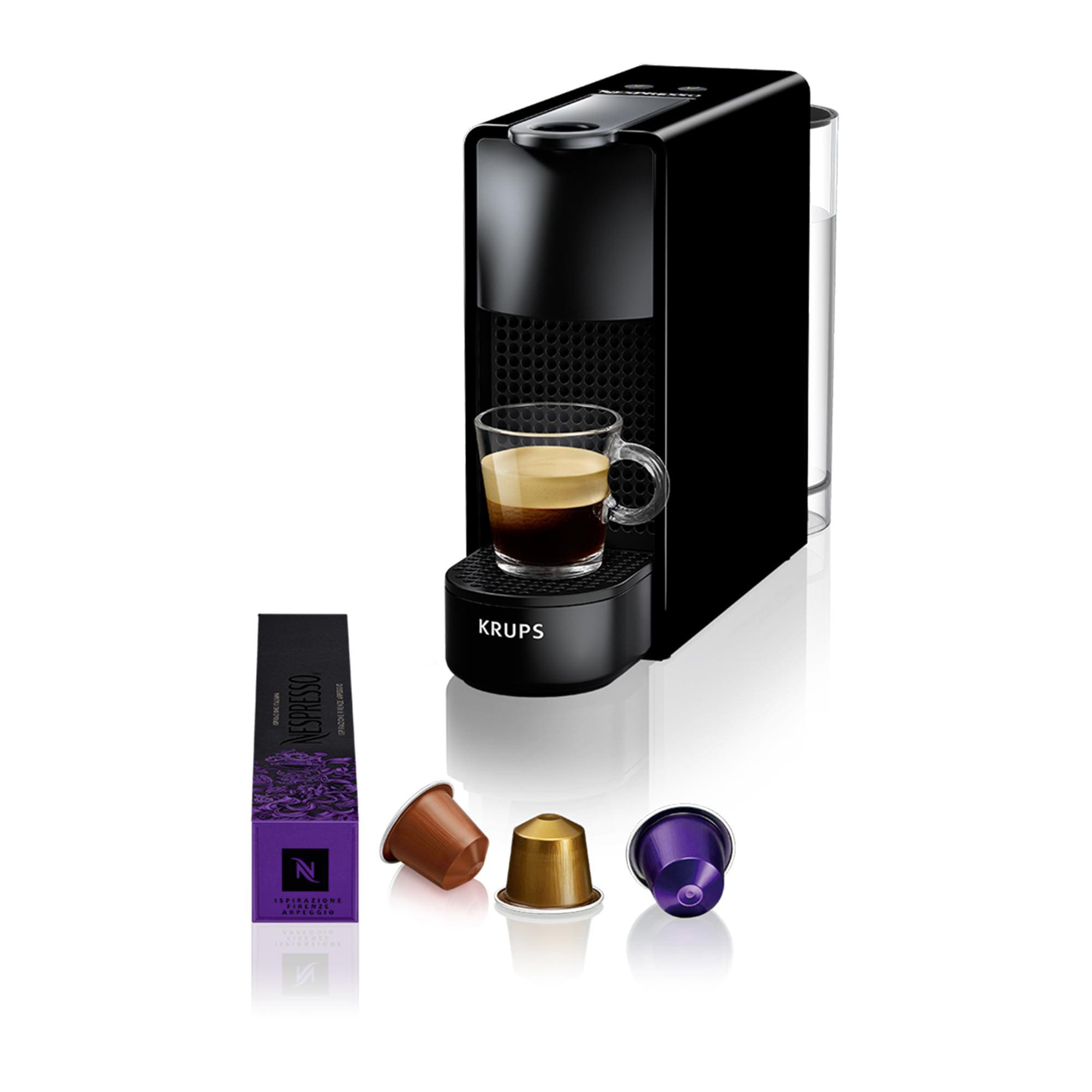 Kapselmaschine Nespresso Essenza Mini von Krups Schwarz XN1108