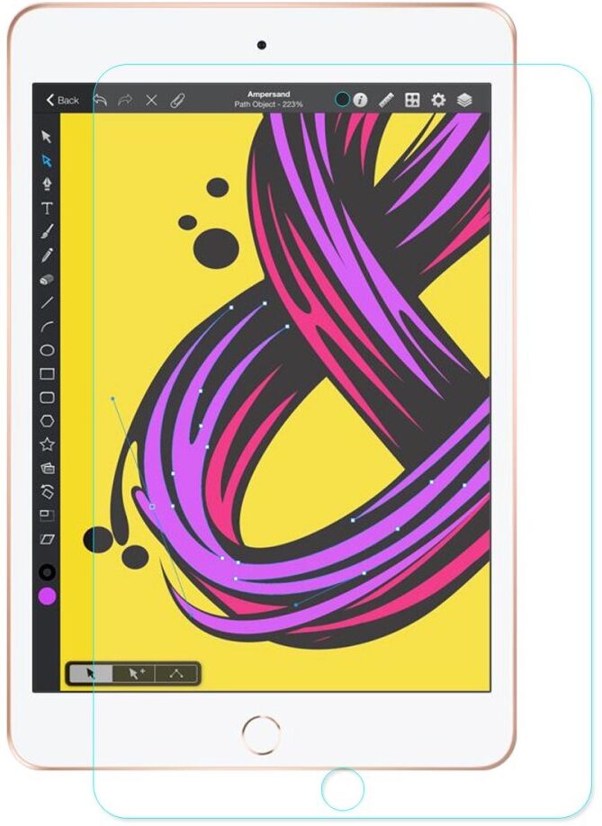 TABLETCOVERS.DK iPad Mini 4 / iPad Mini (2019) Skærmbeskyttelse 9H (Round Edges)