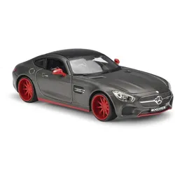 Maisto 32505 - Modellauto -  Mercedes AMG GT (metallic-grau, Maßstab 1:24)