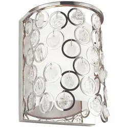 Wandleuchte Wandlampe Kristallleuchte Wohnzimmerleuchte Flurlampe E27 H 33 cm