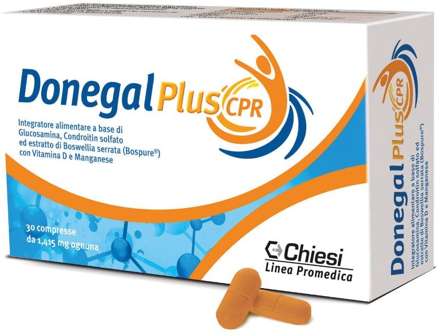 CHIESI ITALIA SpA Donegal Plus 30 Compresse - Integratore Alimentare per Benessere Articolare