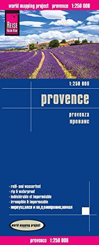 Peter Rump, Reise Know-How Verlag - Reise Know-How Landkarte Provence (1:250.000): world mapping project - Preis vom 09.10.2026 07:28:09 h