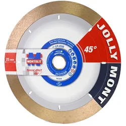 Montolit JOLLYMONT 45° - Diamantscheibe Ø250mm (CPJ250)
