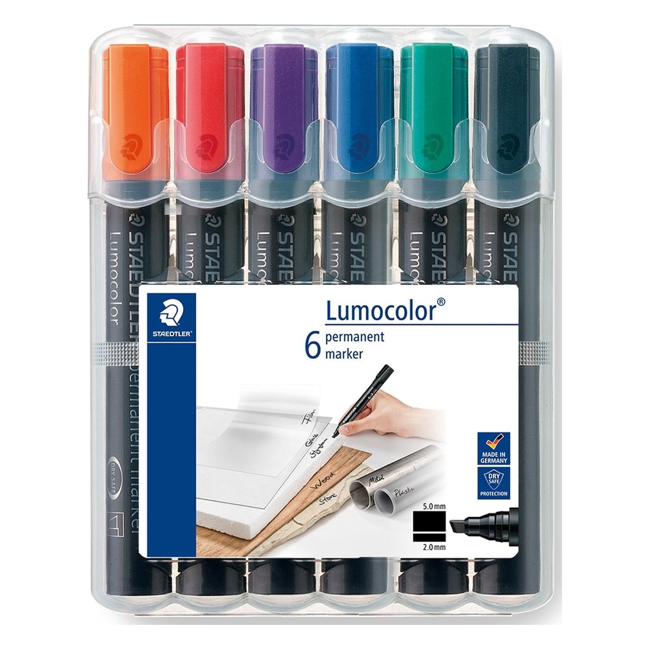 Staedtler 350 Marker Lumocolor perm 6St (6x) (350 WP6)