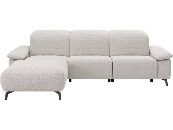 Musterring Ecksofa MR 370, intelligenter Komfort im modernen Design, Optionale Relaxfunktion, flexible Kopfteile & klappbare Armlehnen