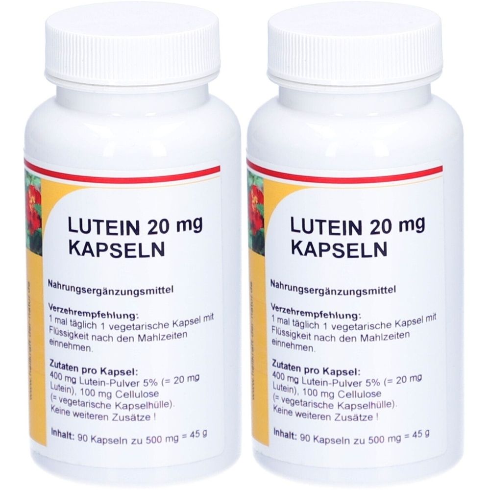 Lutein 20 mg Kapseln 2x 2x90 St