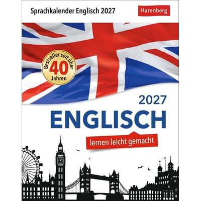 Englisch Sprachkalender 2027 - Englisch lernen leicht gemacht - Tagesabreißkalender