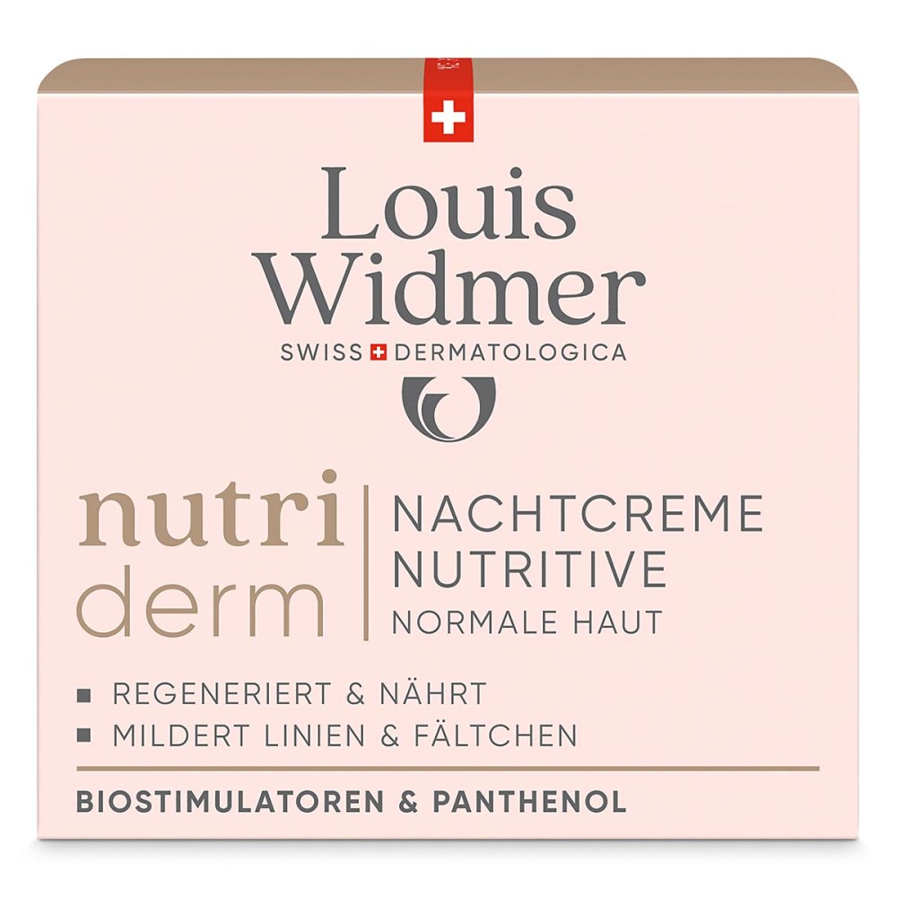 LOUIS WIDMER GmbH Louis Widmer nutriderm Nachtcreme Nutritive 18442313