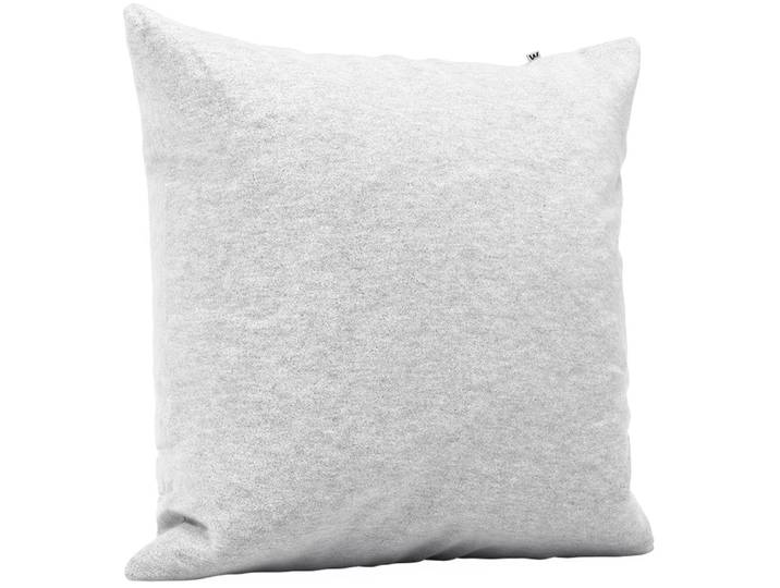 Kissenbezug WOLKENFELD Flanell Baumwolle Kopfkissenbezug - Premium Kissenbezug , grau (hellgrau melange), B:80cm L:80cm, Flanell, Obermaterial: 100% Polyester, Kissenbezüge, Kissenbezug, Größe 80x80, 40x80 und 70x90 cm; versteckter Reißverschluss