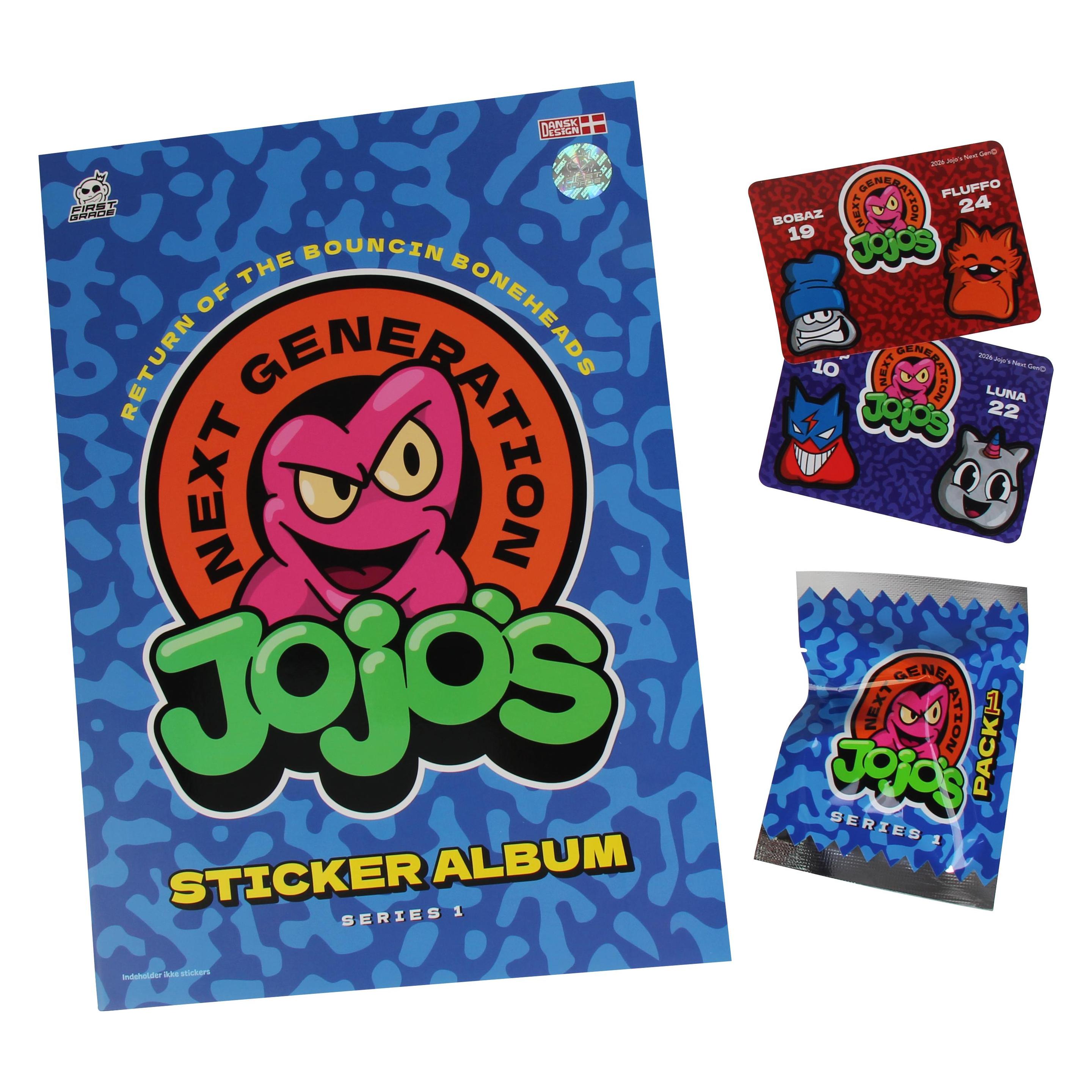 Firstgrade JOJO'S - Album (26-JOJOS-SA) (1 Sticker) (26-JOJOS-SA)