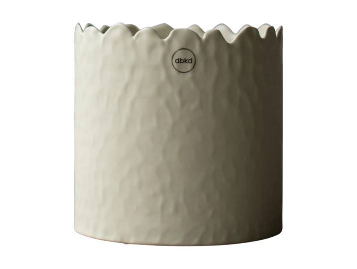 DBKD Pot Flowery Ø16 cm Crème